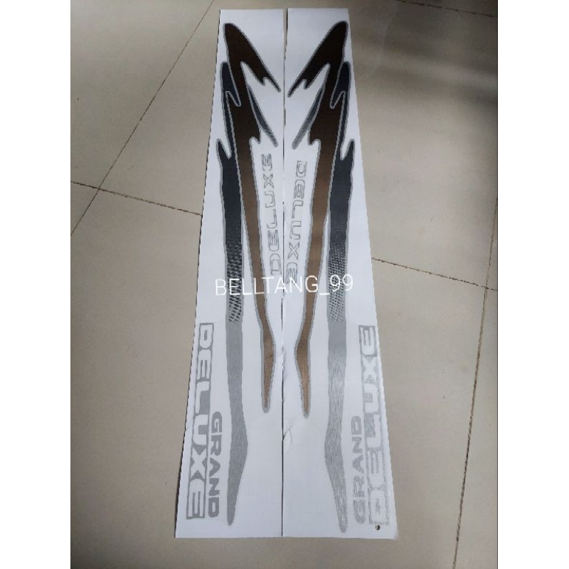Sticker stiker isuzu panther grand deluxe 2.3 2.5/ stiker panther deluxe/ stiker panther