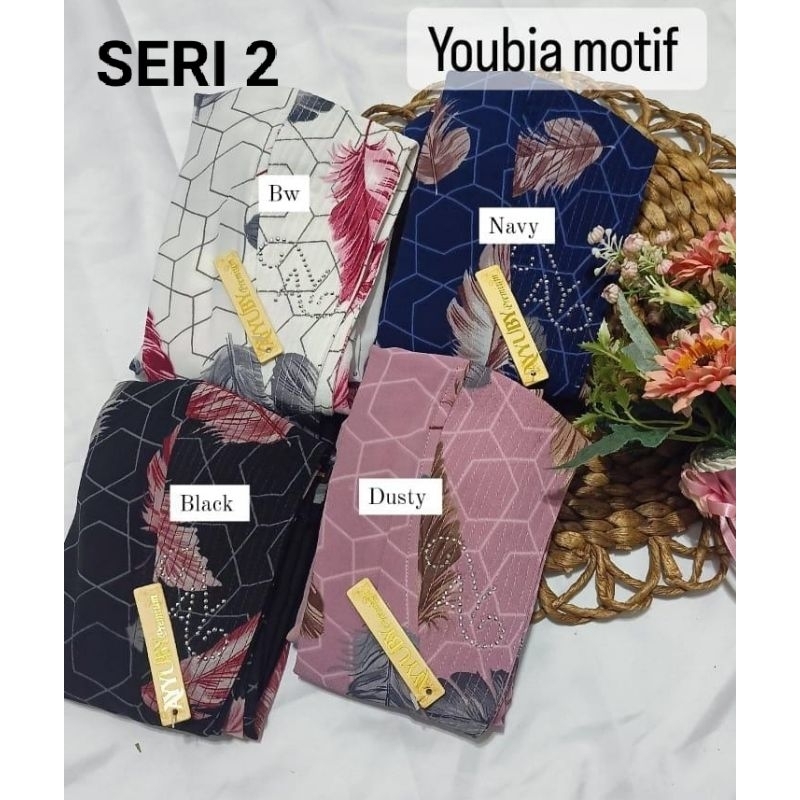 HIJAB HOODIE YOUBIA MOTIF BY AYYUBY