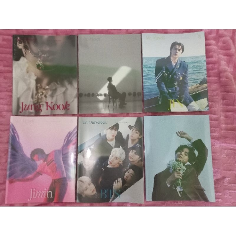 Photofolio BTS Jungkook Namjoon Jimin Jin Taehyung