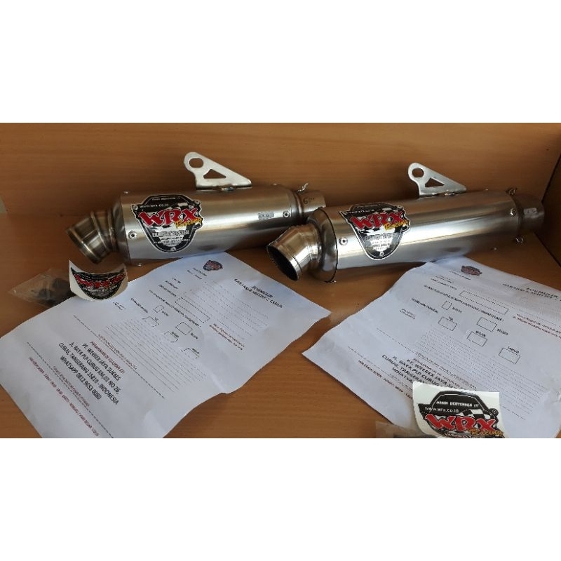 knalpot racing WRX GP5 R1 silincer only original inlet 50mm