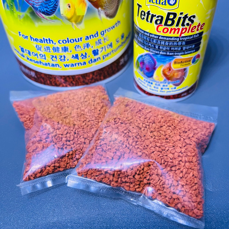 TETRA BITS Tetrabits 30g/100ml Pelet ikan Hias Discus manfish cardinal glowfish micro pelet