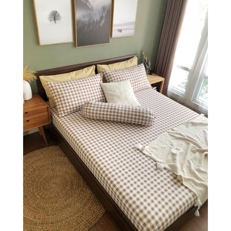 SPREI KATUN  200x200x40 -180x200x40 - 160x200x40 ANTI GESER