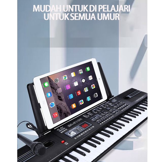 PO/Piano elektrik keybords pemula/61-kunci organ elektronik anak/organ elektronik siswa 61 keys piano/Pengiriman tanggal 15 oktober