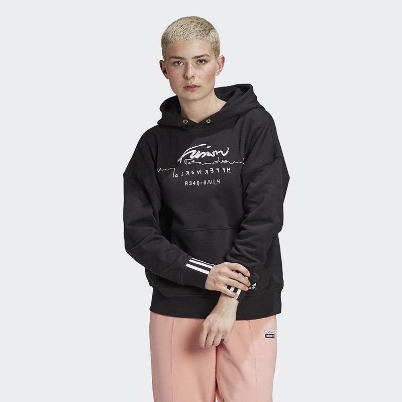 Adidas Women R.Y.V. Hoodie Black Original