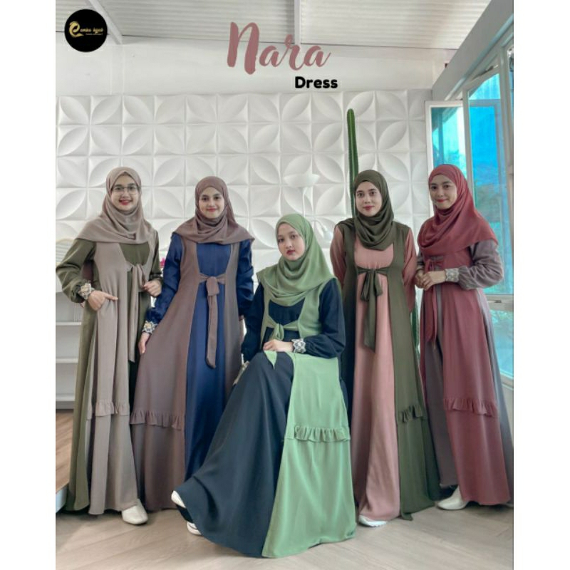 nara dress by emka hijab
