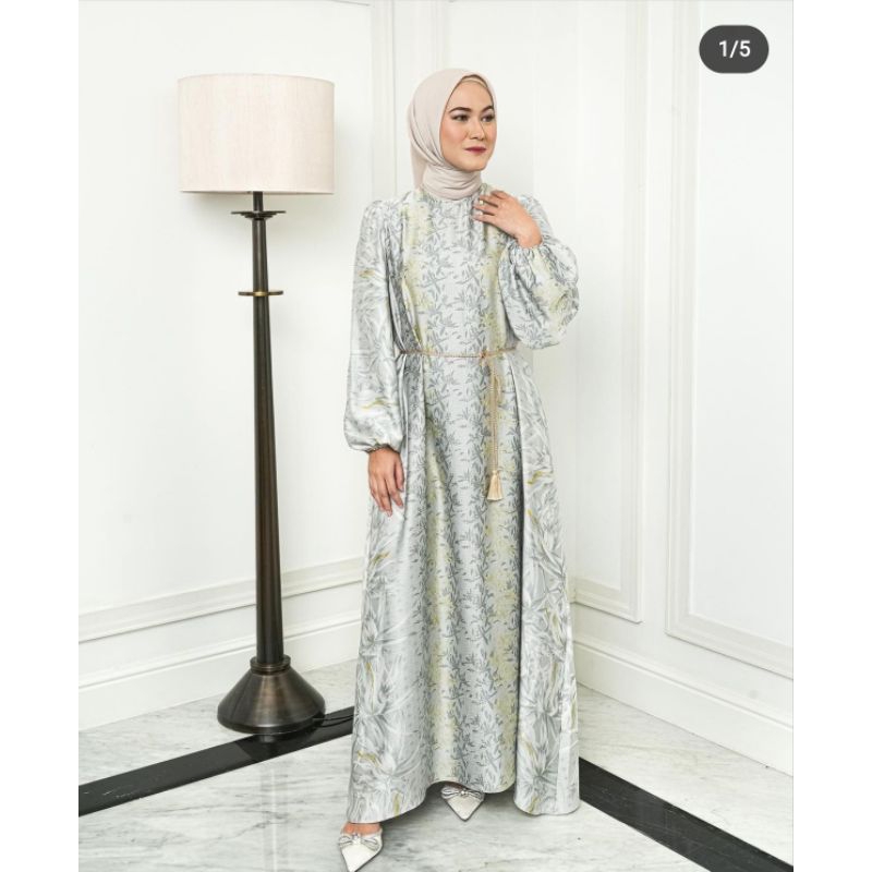 meutia dress geulis id grey xxl