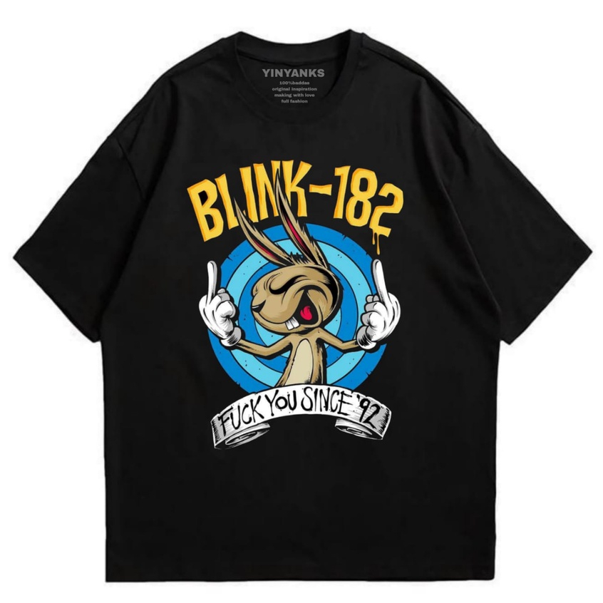 Yinyang Clothing T-Shirt Band Blink 182 Black