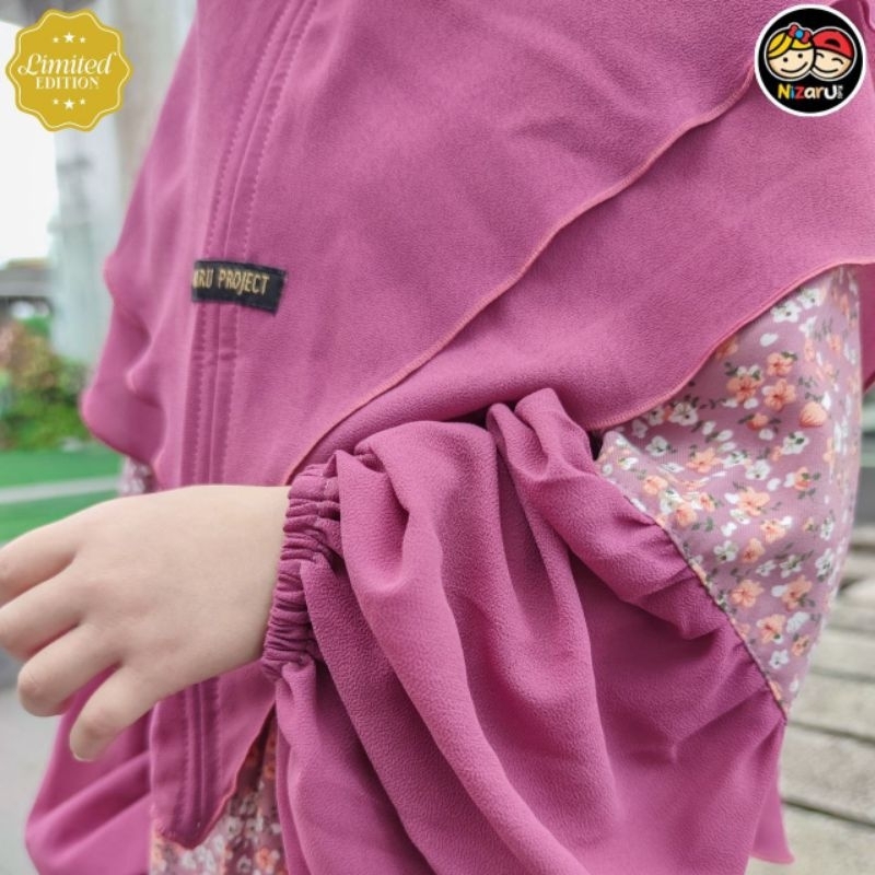 GAMIS ANAK QUEENBY by Nizaru/Gamis anak