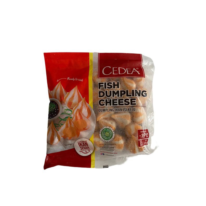 

CEDEA DUMPLING CHEESE 500 GR | DUMPLING IKAN ISI KEJU