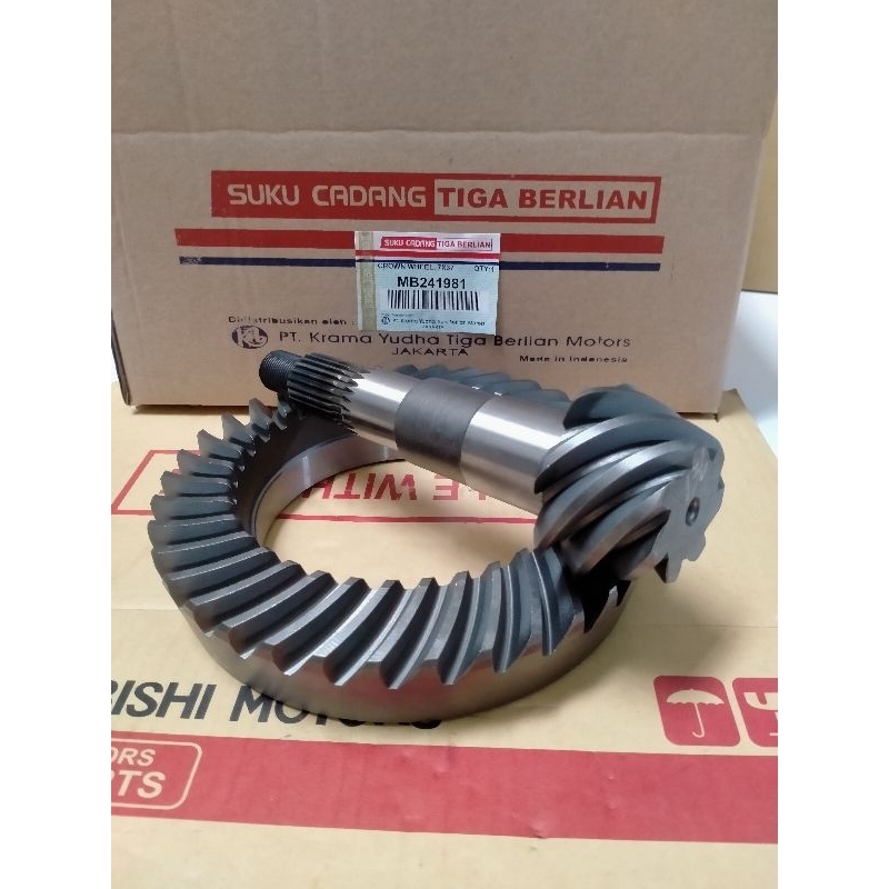 GEAR SET GIGI GARDAN CROWN WHEEL PINION L300 DIESEL 7*37 ORI