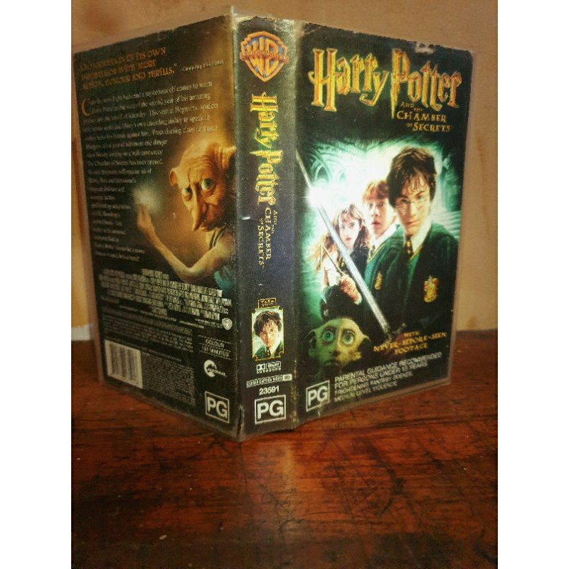 kaset jadul VHS Harry Potter