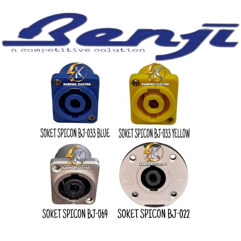 jek jeck jack speakon benji