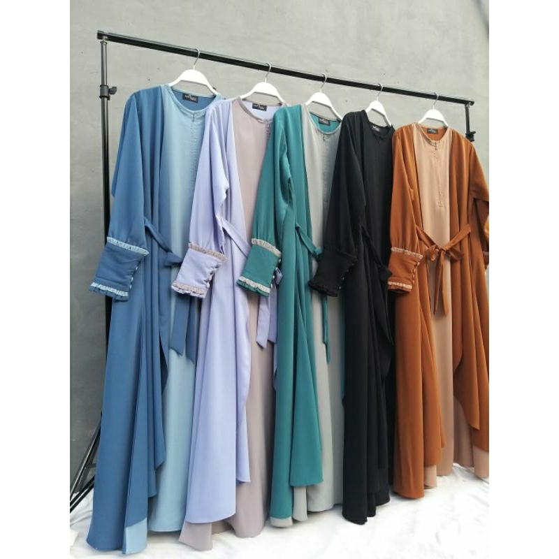 GAMIS SAFIYYA BY ALBANI CORNER (GAMIS SAJA)