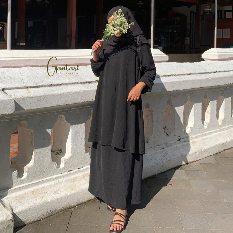 AVIANA MALAY SET - Gantari by Gwetnic || Set Tunik & Rok ala Malaysia || Baju Kurung Malaysia || One