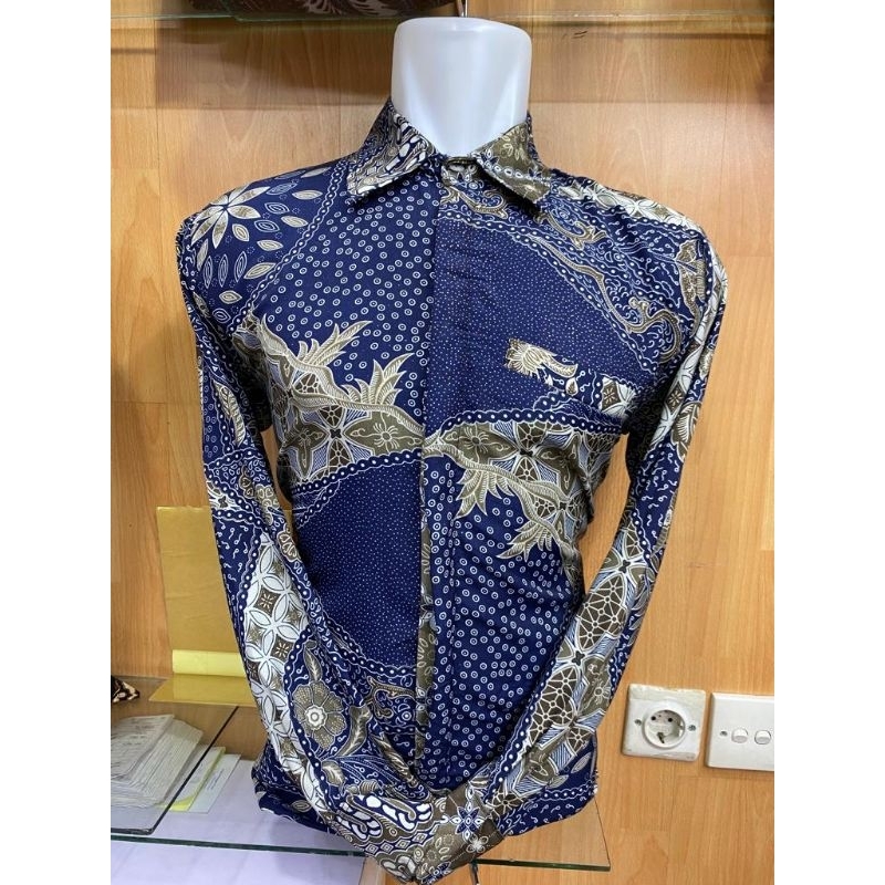 Kemeja tangan panjang batik/Batik kondangan modern