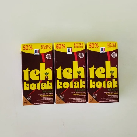 

TEH KOTAK Rasa Teh Melati Netto 200ml Plus Ekstra 50% Jasmine Tea