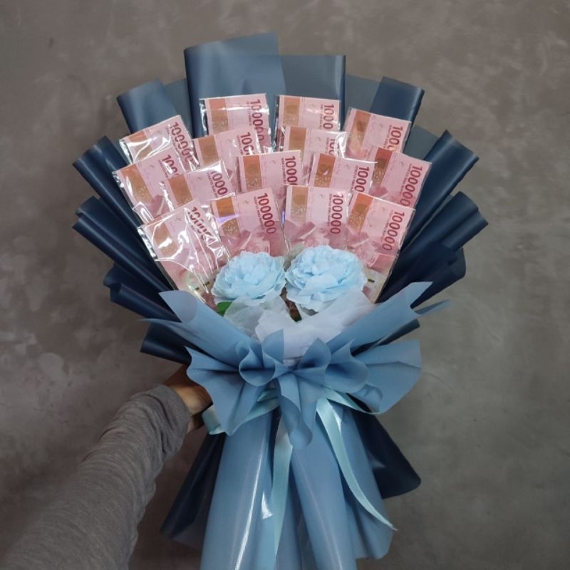 Buket Bouquet bunga wisuda pernikahan ulang tahun acara besar lainnya bisa request