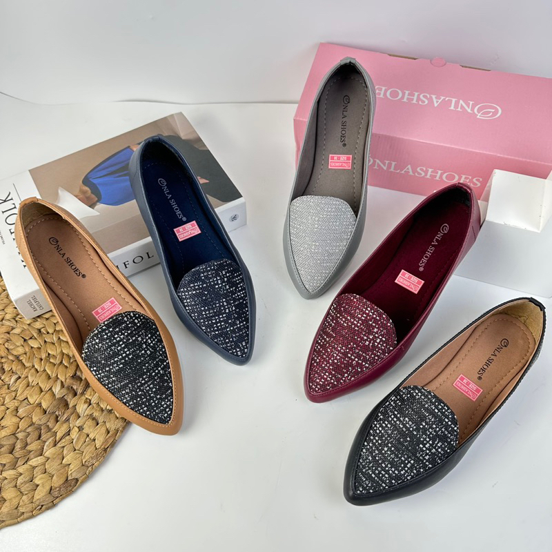 Onlashoes - Flat Shoes YN04 Sepatu Flat Wanita