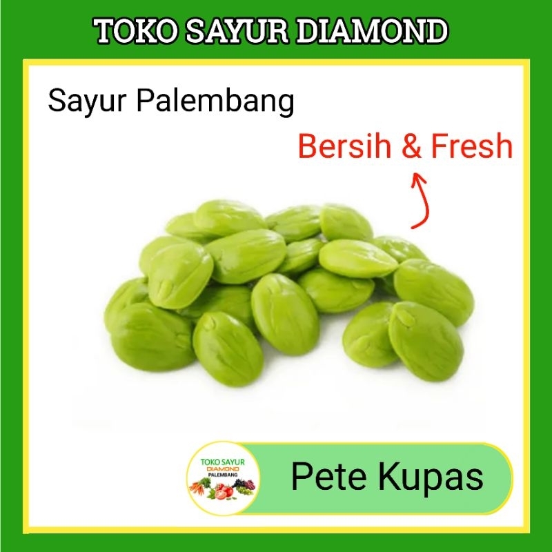 Pete Petai Kupas - Fresh Palembang