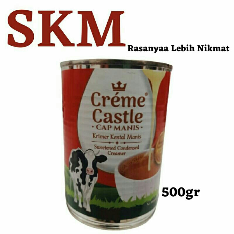 

SUSU CREME CASTLE 500gr Kental Manis Cream Castel 500 gr