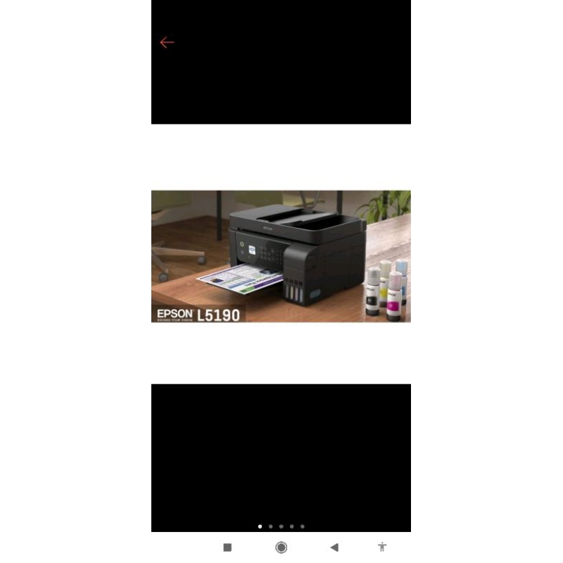 Printer Epson  L5190 WiFi all in one (bekas berkualitas)
