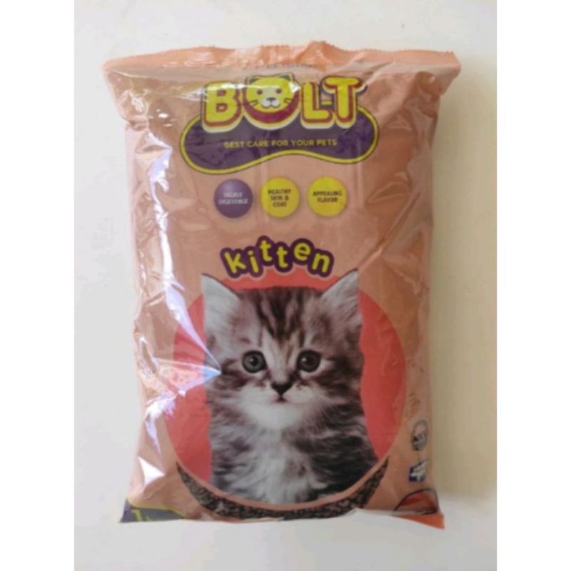 BOLT KITTEN MAKANAN KUCING DRY FOOD