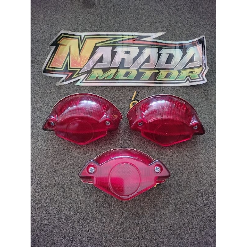 lampu belakang setopan CB lampu stoplamp belakang CB model kodok 1set, Stoplamp cb kodok, lampu stop