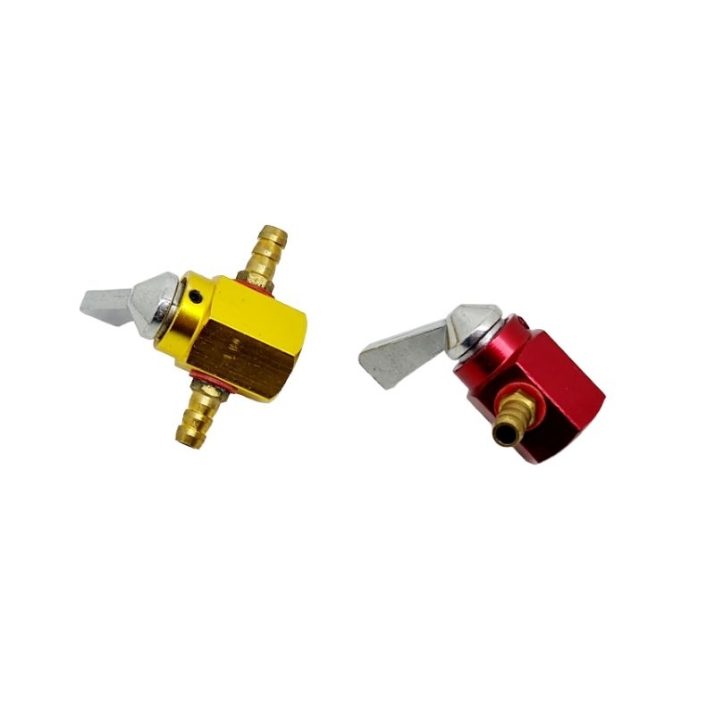 Kran Bensin Motor Kran Bensin CNC keran bensin racing motor universal cnc red gold