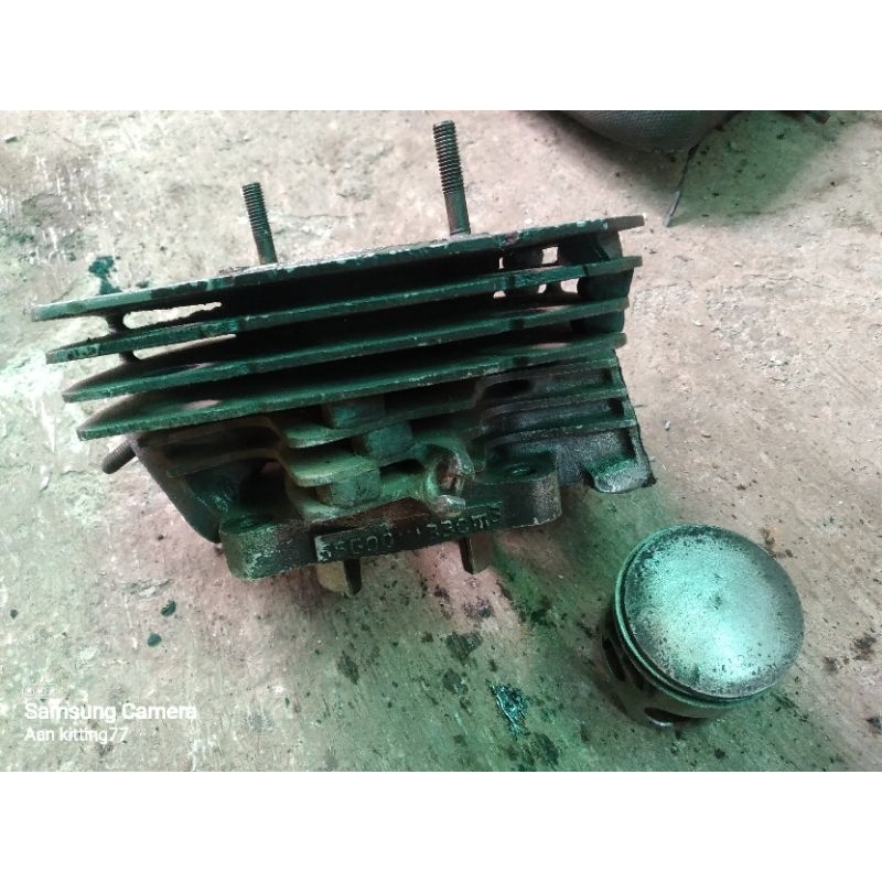 Block blok buring cylinder set piston Y3 yamaha Rxz Rzr Rx z r Ori original copotan motor bekas seco