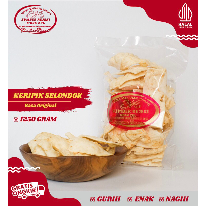 

KRIPIK SELONDOK 125GRAM