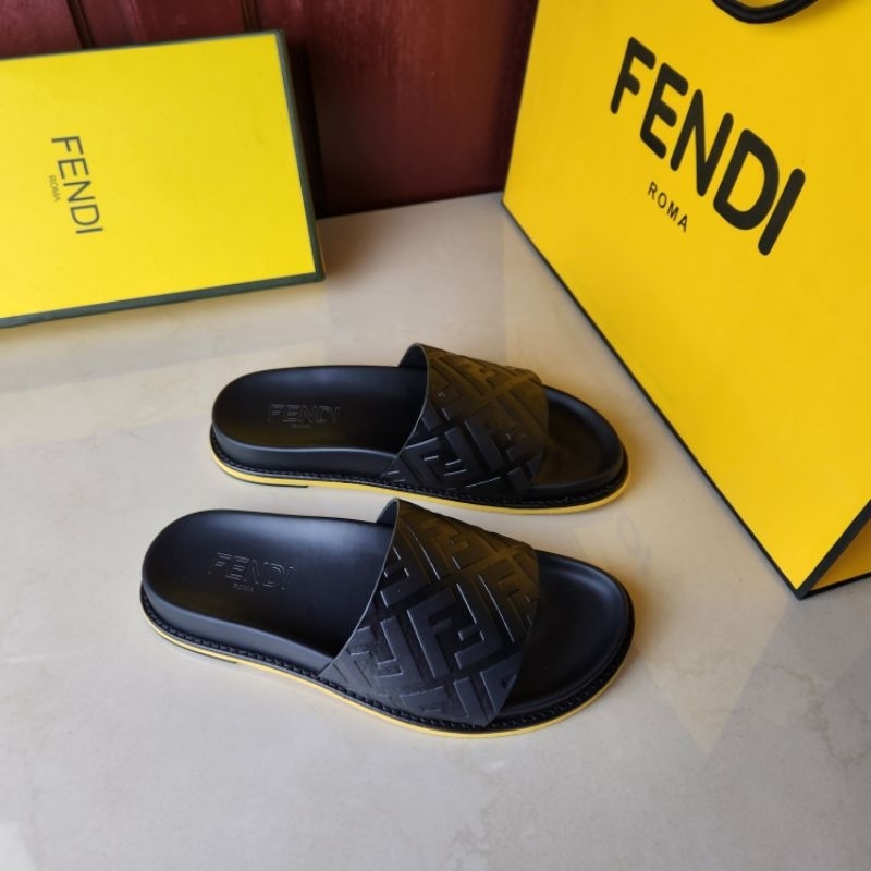 sandal cowok slide sendal pria f3d1 selop keren mirror p1shoes sandal santai