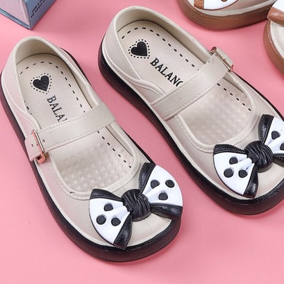 Sepatu FlatShoes Anak Perempuan Karet Jelly Import Kekinian Motif Pita 601-S/601-M (24-35) Sepatu Flatshoes kekinian