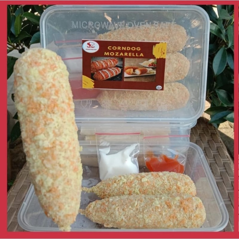 

Corndog Mozzarella Isi 3 pcs