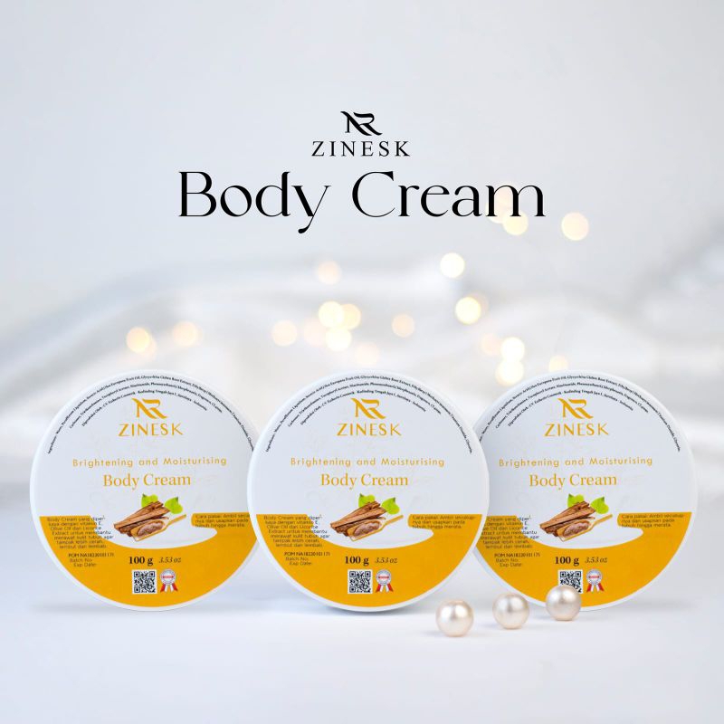 PAKET HEMAT BODY BLEACHING BODY BLEACHING PEMUTIH BADAN ZINESK 3POT