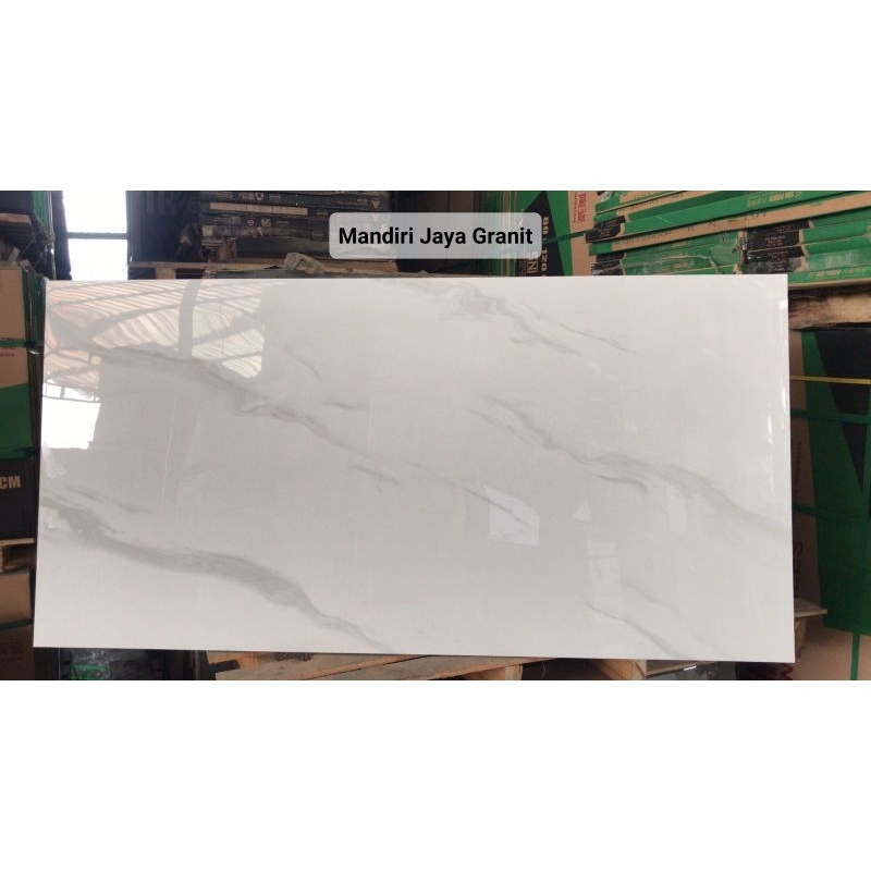 Granit Lantai 60x120 Sun Power 12600 B Matera White Glossy