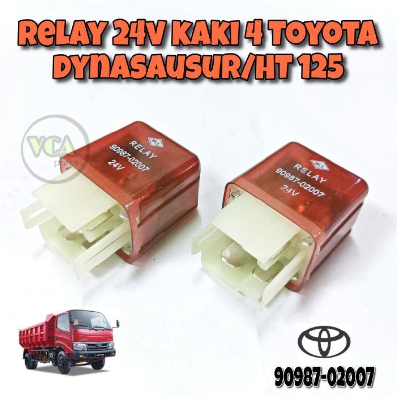 RELAY 24V KAKI 4 TOYOTA DYNASAUSUR/HT 125