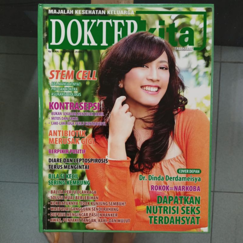 Majalah kesehatan DOKTER KITA 1 jilid isi 4 buku