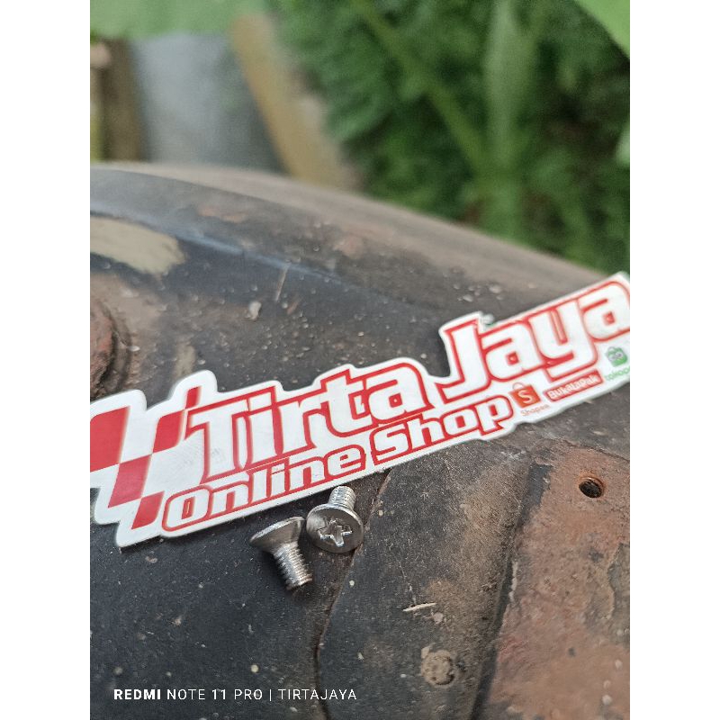 baut stainles tutup tangki honda gl 100 gl pro max stainles model obeng plus