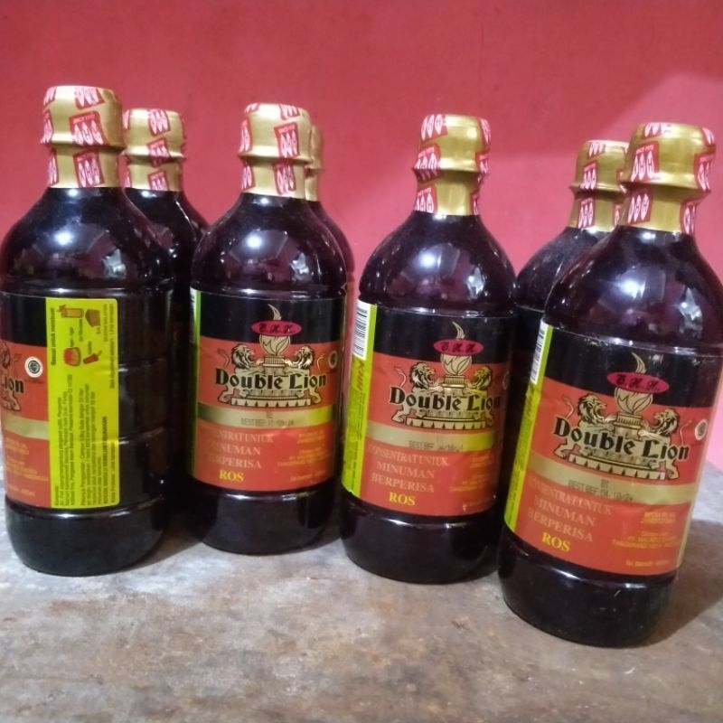 

Double Lione biang syrup Rose 495 ml bersih (Malaysia) exp 15/01/27