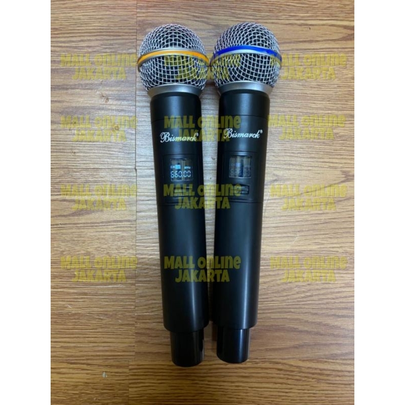 Mic Wireless Bismarck BM989 MK-20 Original Microphone wireles bm 989 mk20 germain technology