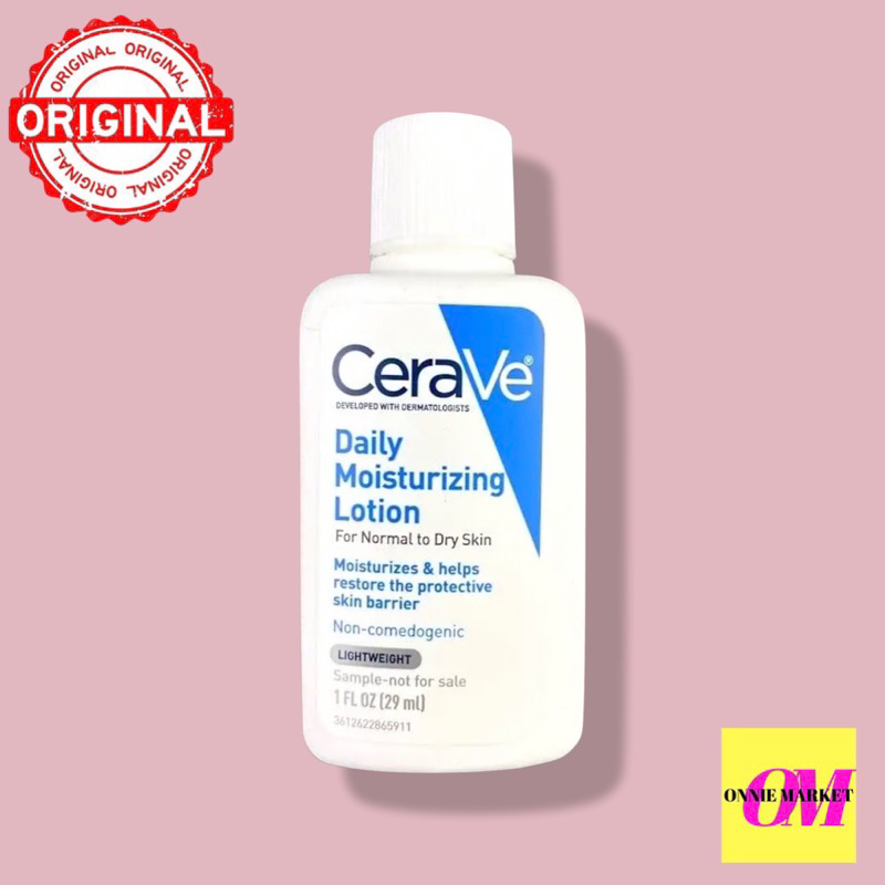 Cerave moisturizing lotion 29 ml made in usa