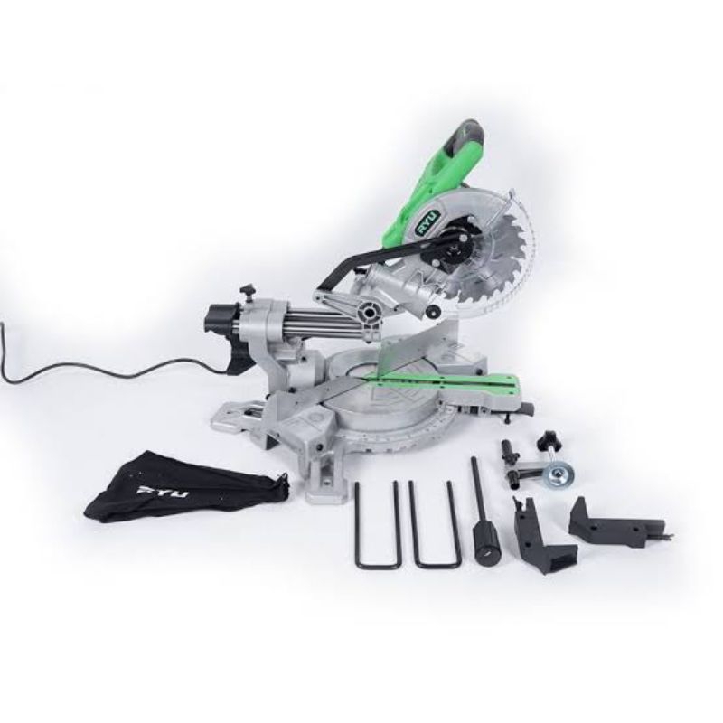Mesin Miter Saw RYU Sliding RMS 180-1