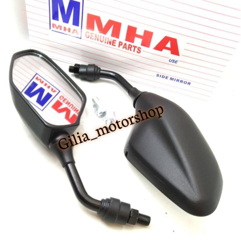 Spion XMAX MHA Mirror Putih Universal Motor nmax,xmax,Vario ,beat ,Mio dll