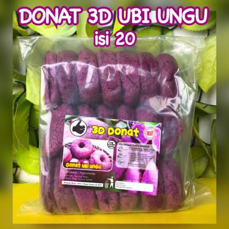 

donat ubi ungu isi 20