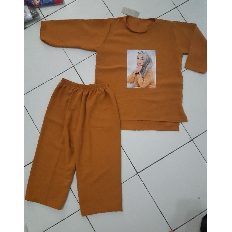 SETELAN ANAK CRINCLE AIRFLOW SIZE XL (BISA COD)