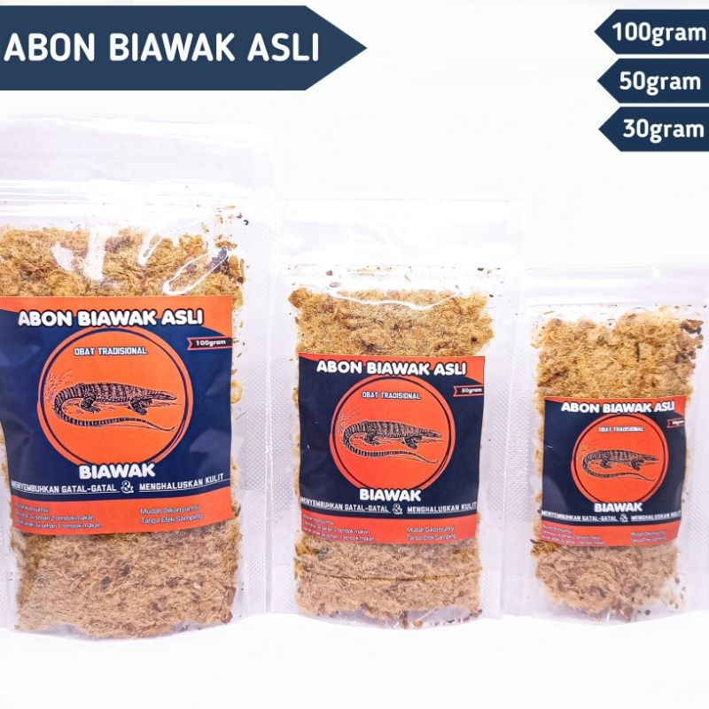 

Abon Biawak Asli Original 100%/ obat paling ampuh untuk gatal2 Dll