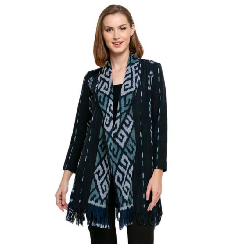 OUTER TENUN / BLAZER TENUN / BLAZER KERJA / OUTER KERJA /BLAZER BATIK MODERN /OUTER LEBARAN