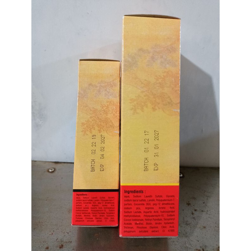 Long Life Shampoo Metal 100ml//200ml