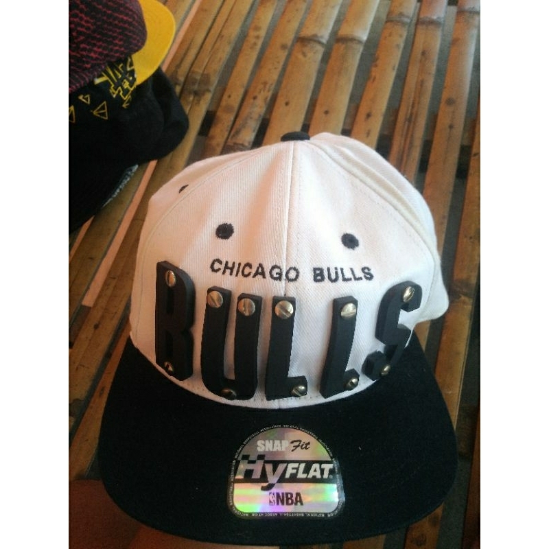 Topi Snapback NBA Chicago Bulls Second Original