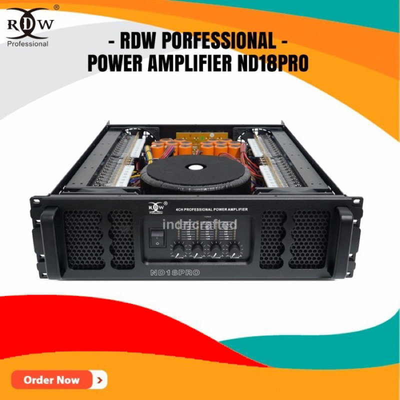 Power Amplifier RDW ND18PRO
